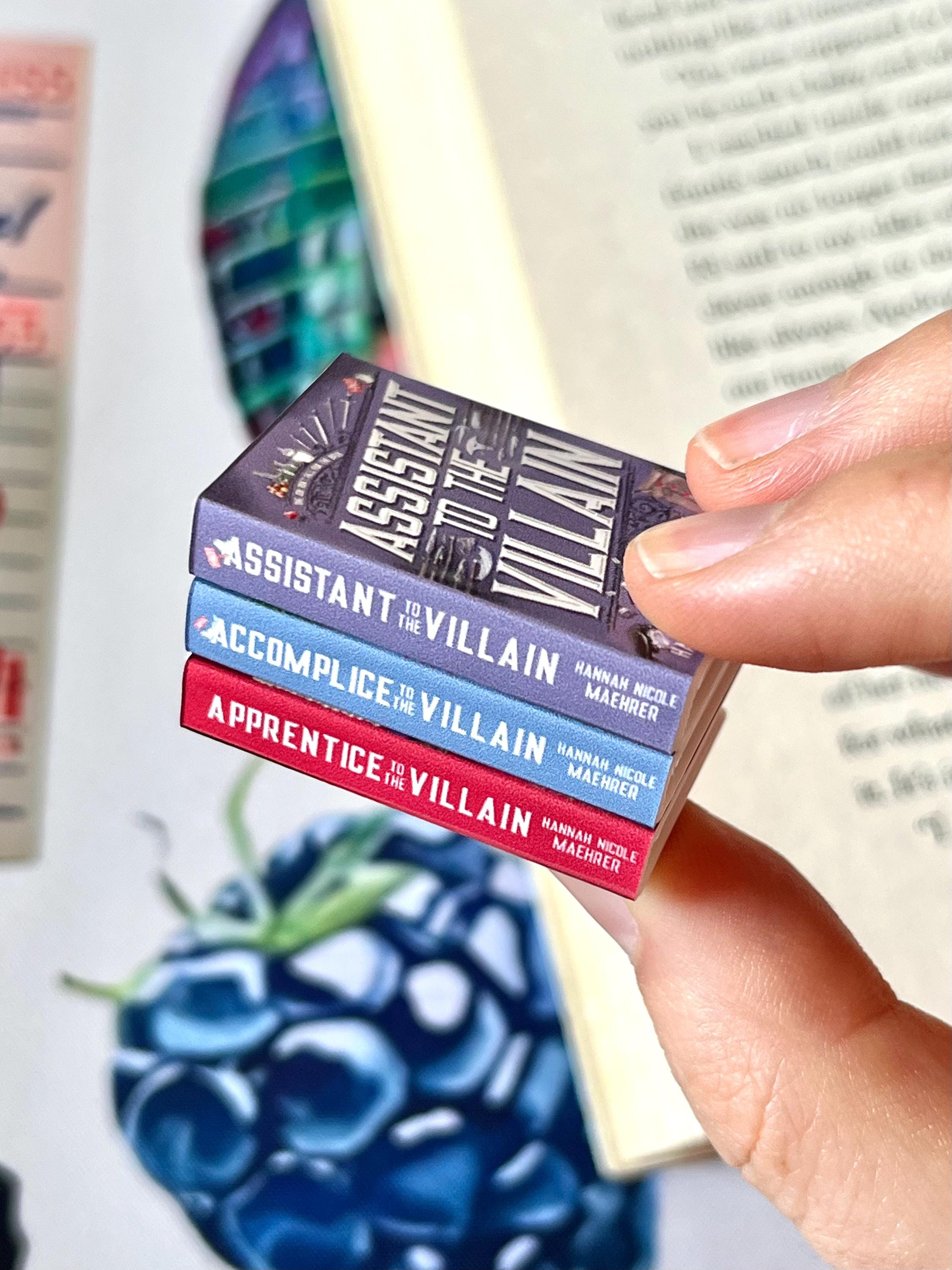 Mini Assistant to the Villain Books (set of 3 mini books)