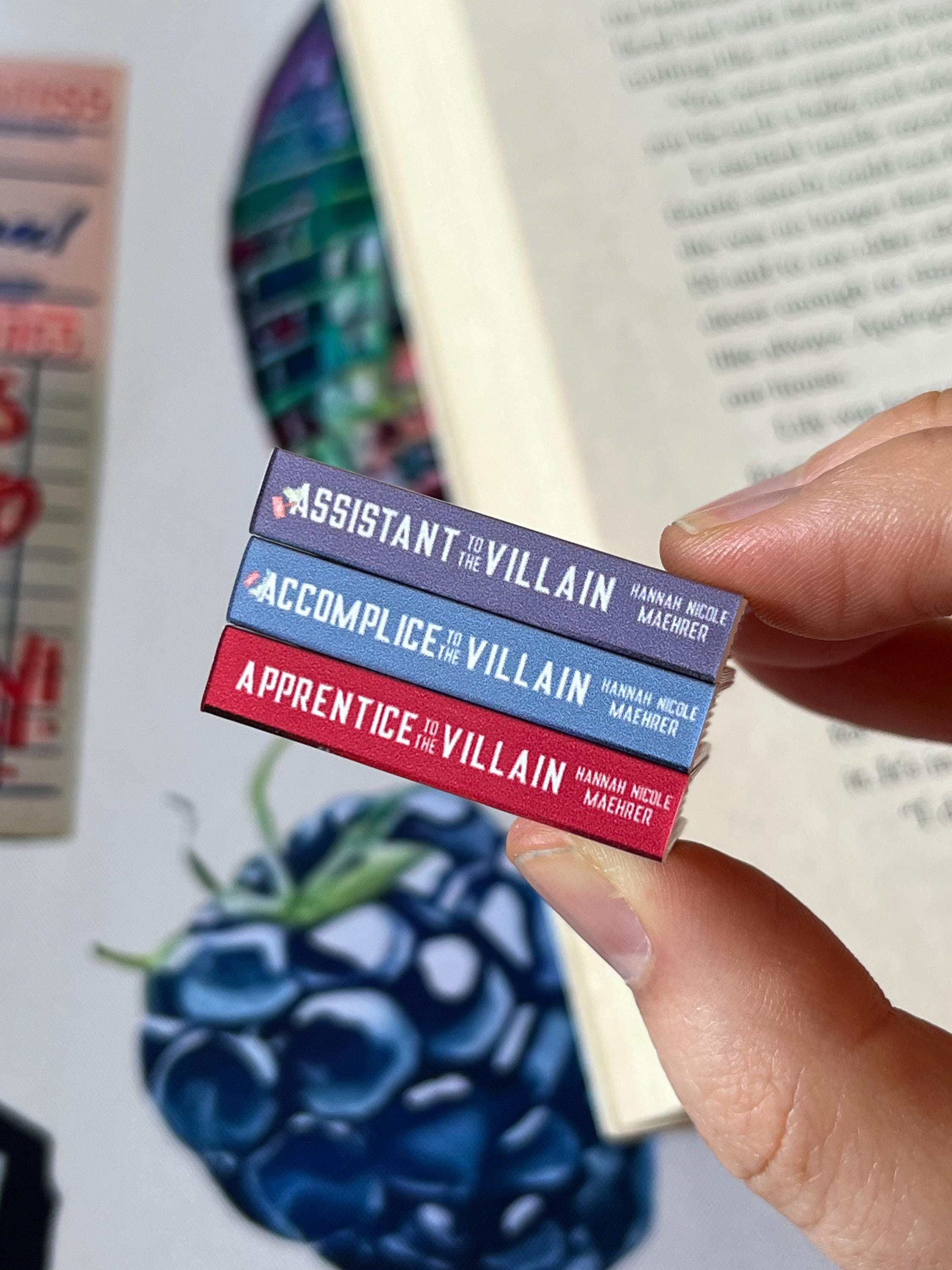 Mini Magnet Assistant to the Villain Books (set of 3 mini books)
