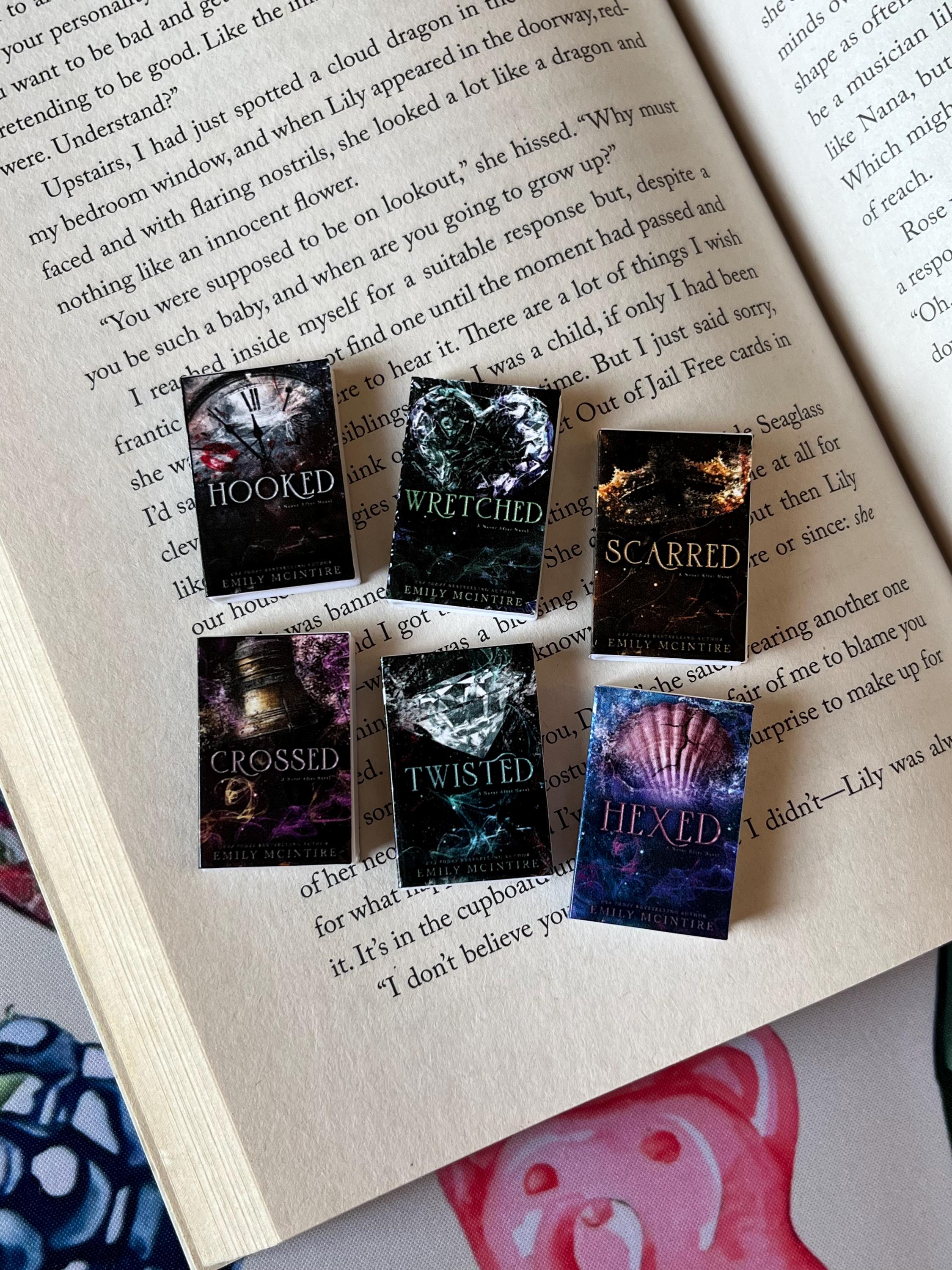 Mini Magnet Never After Books (set of 6 mini books)