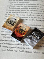 Mini Magnet Fourth Wing Books (set of 3 mini books)