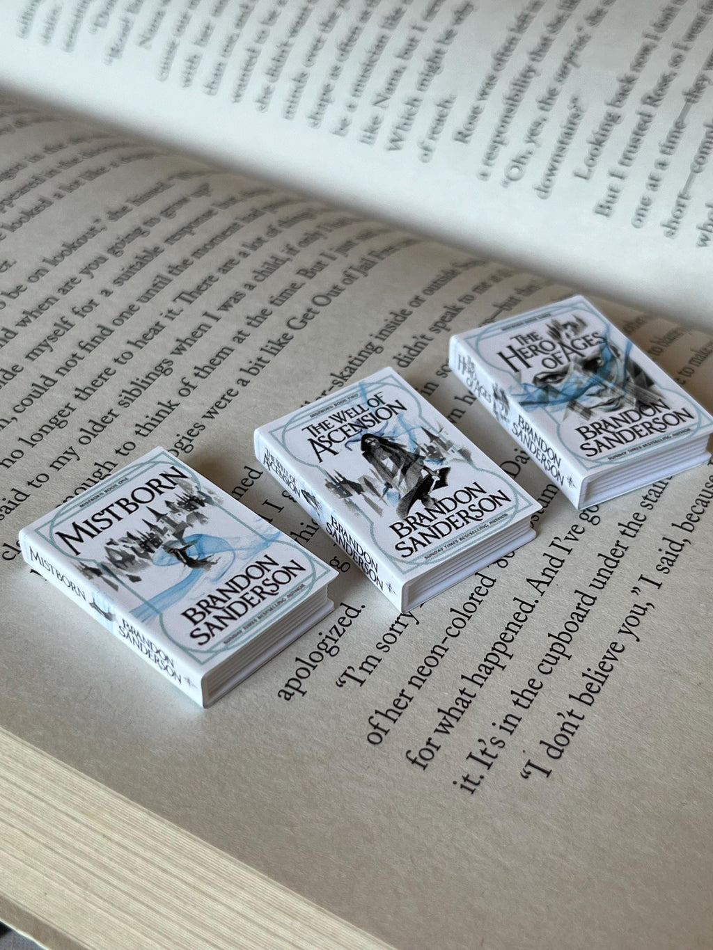 Mini Mistborn Books (set of 3 mini books)