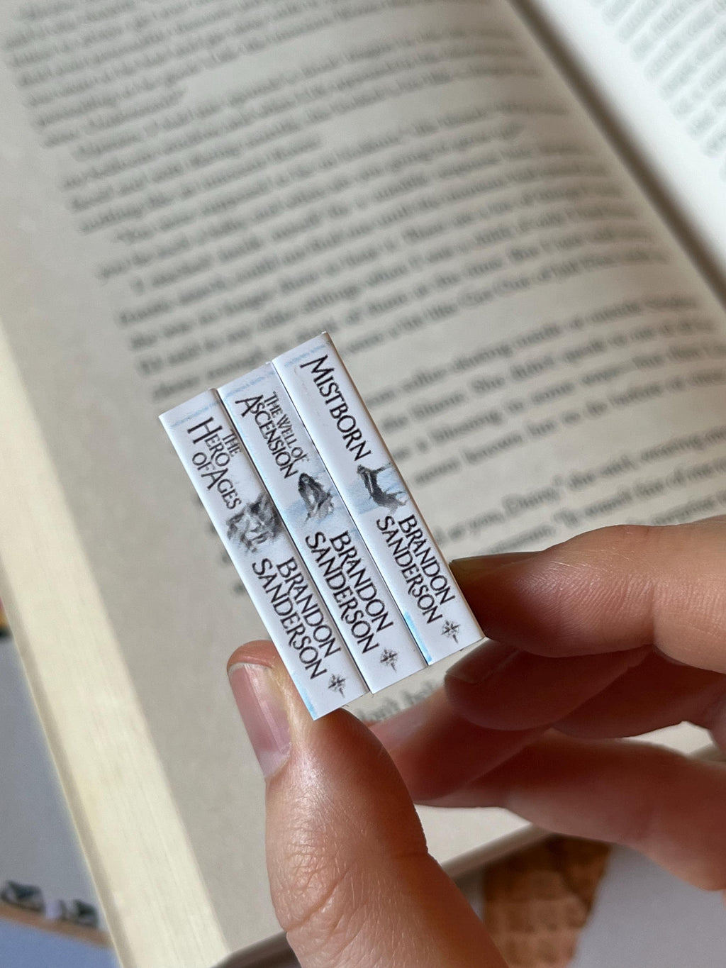 Mini Mistborn Books (set of 3 mini books)