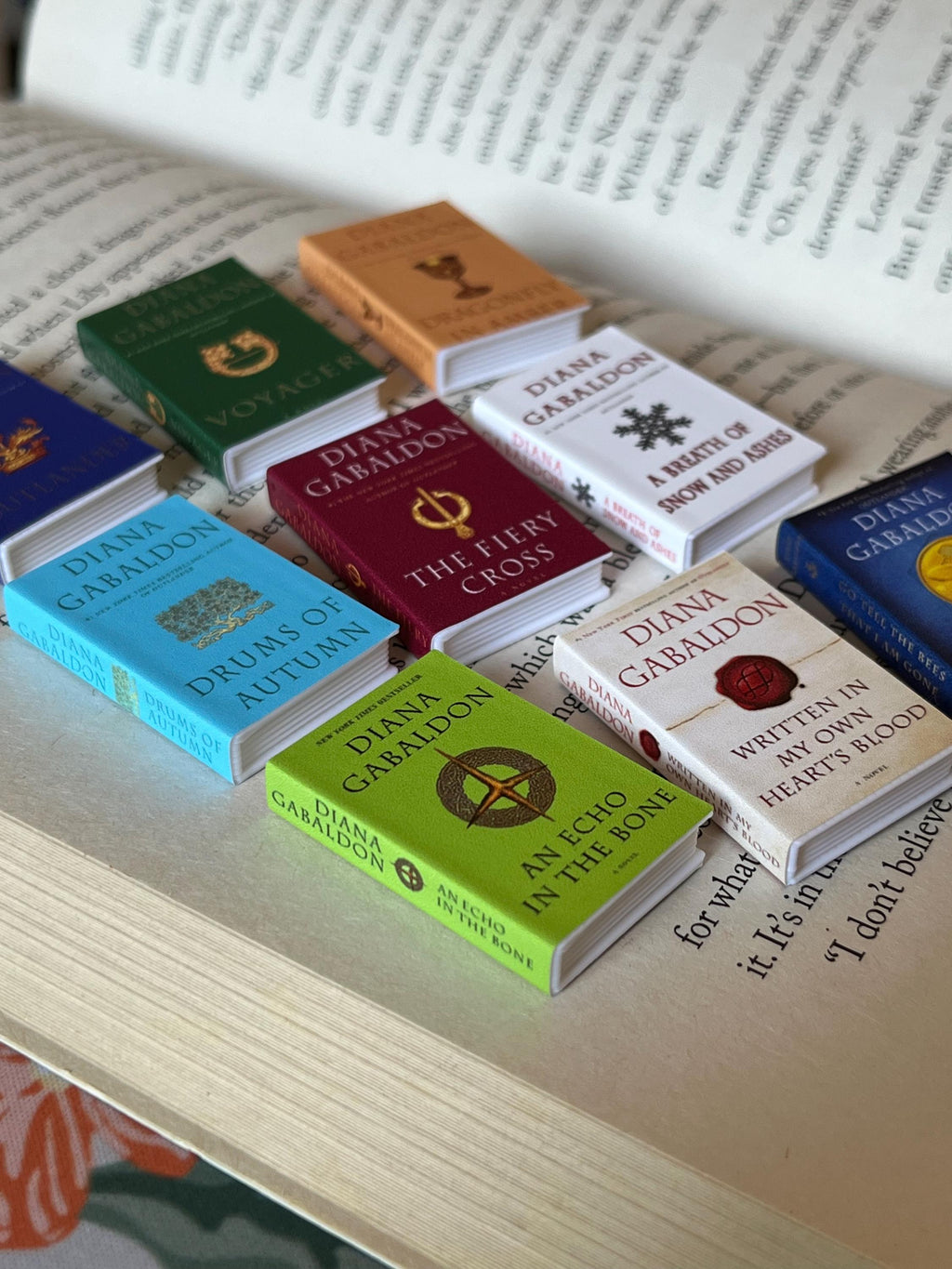 Mini The Outlander Books (set of 9 mini books)