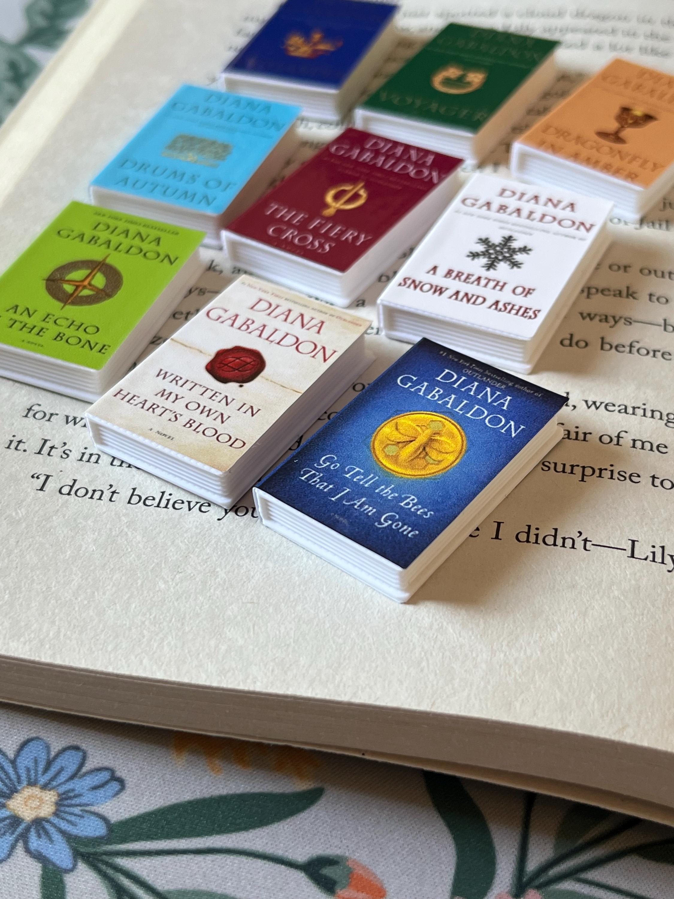 Mini The Outlander Books (set of 9 mini books)