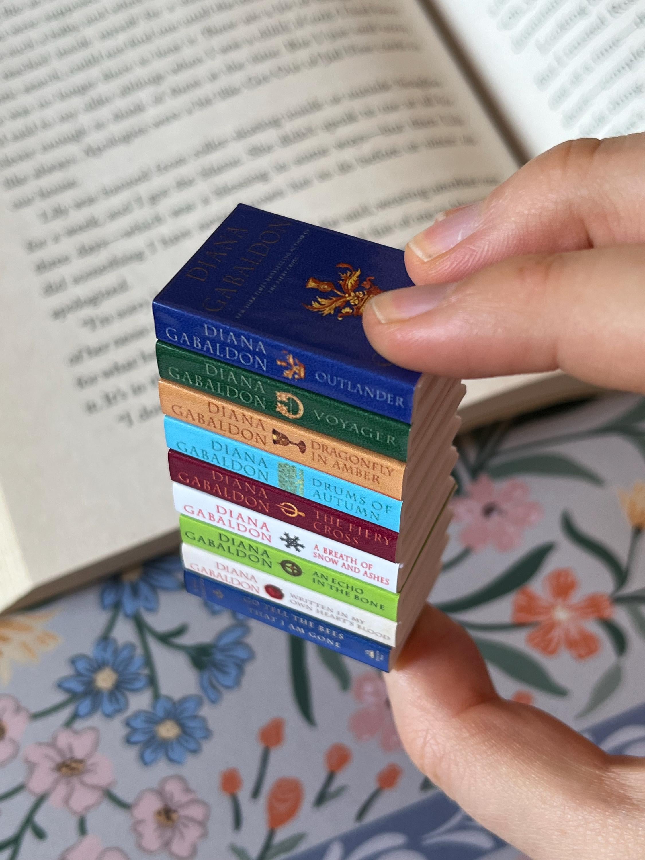 Mini The Outlander Books (set of 9 mini books)