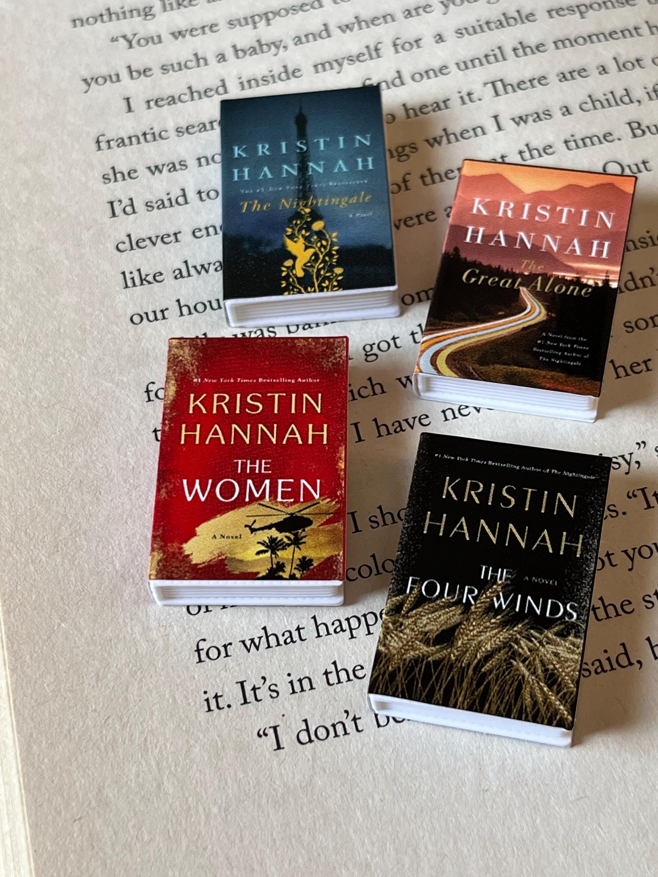 Mini Magnet Kristin Hannah Books (set of 4 mini books)