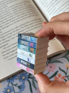 Mini Magnet Shatter Me Books (set of 7 mini books)