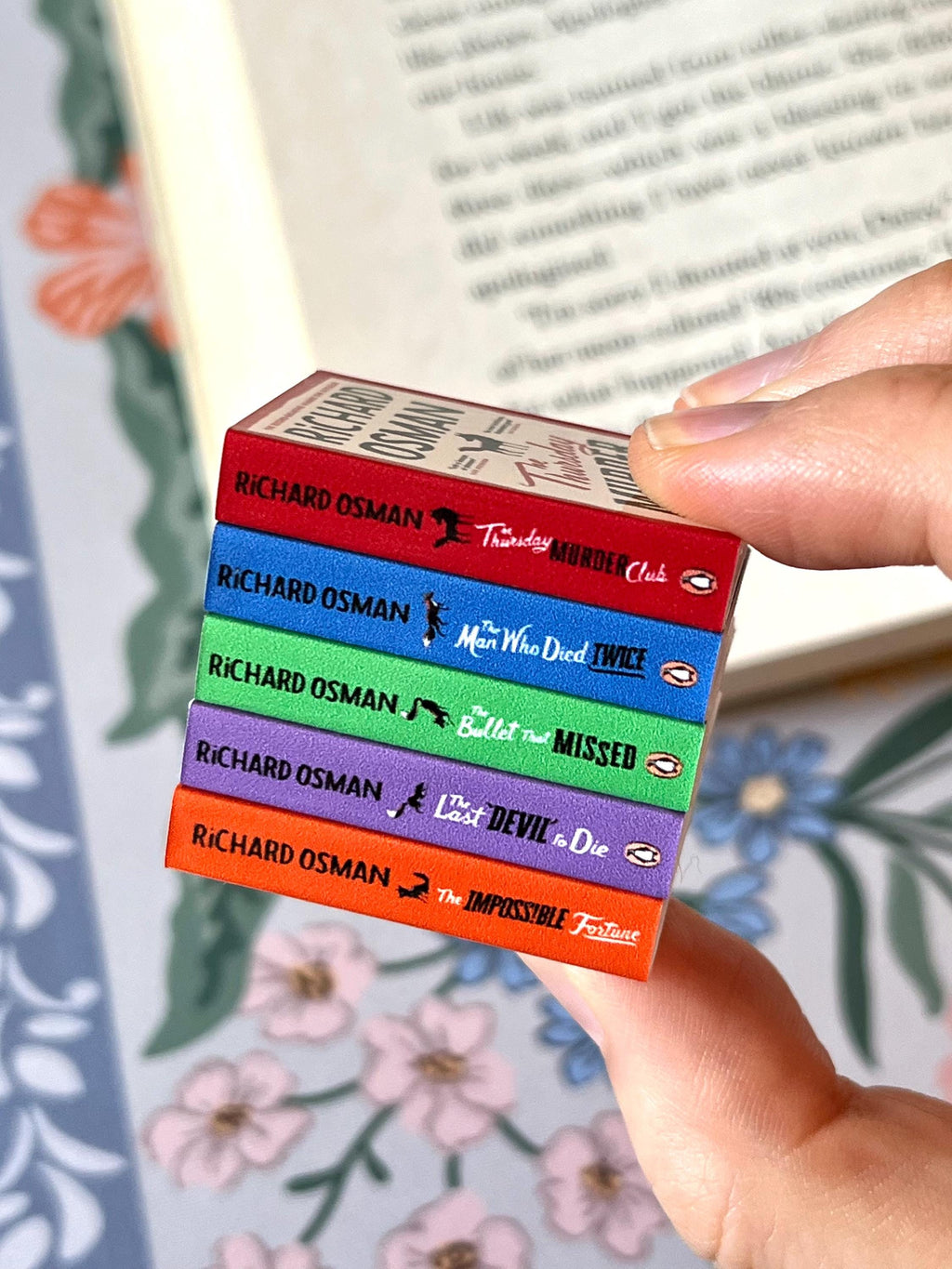Mini Thursday Murder Club Books (set of 5 mini books)