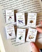 Mini Magnet Kings of Sin Books (set of 6 mini books)