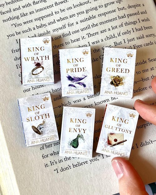 Mini Kings of Sin Books (set of 6 mini books)