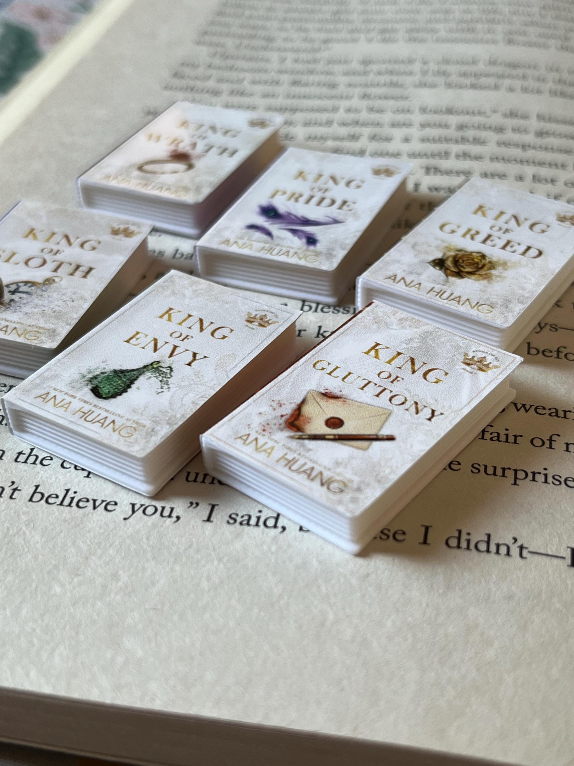 Mini Kings of Sin Books (set of 6 mini books)