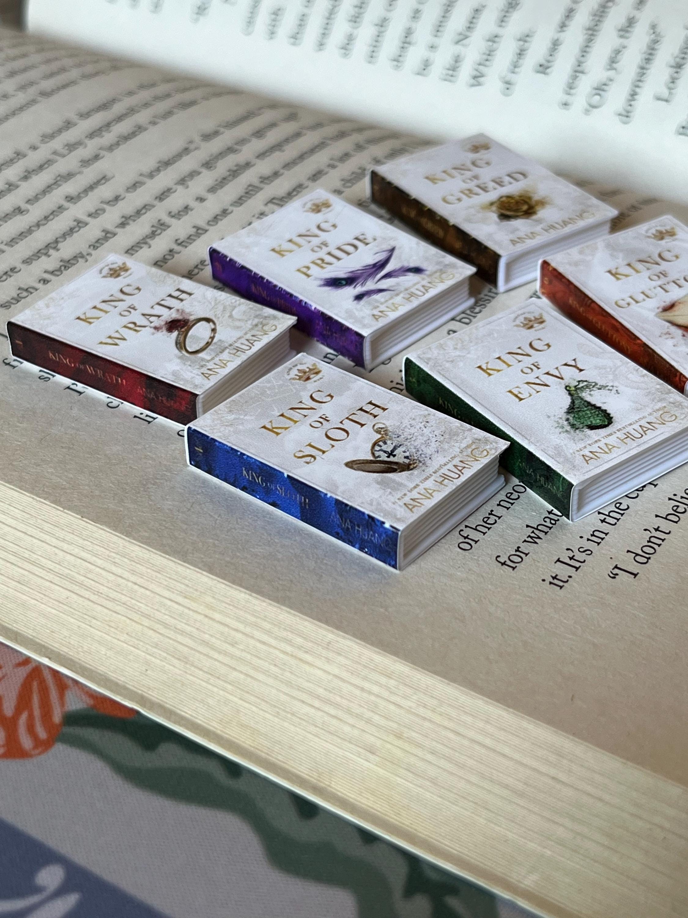 Mini Kings of Sin Books (set of 6 mini books)