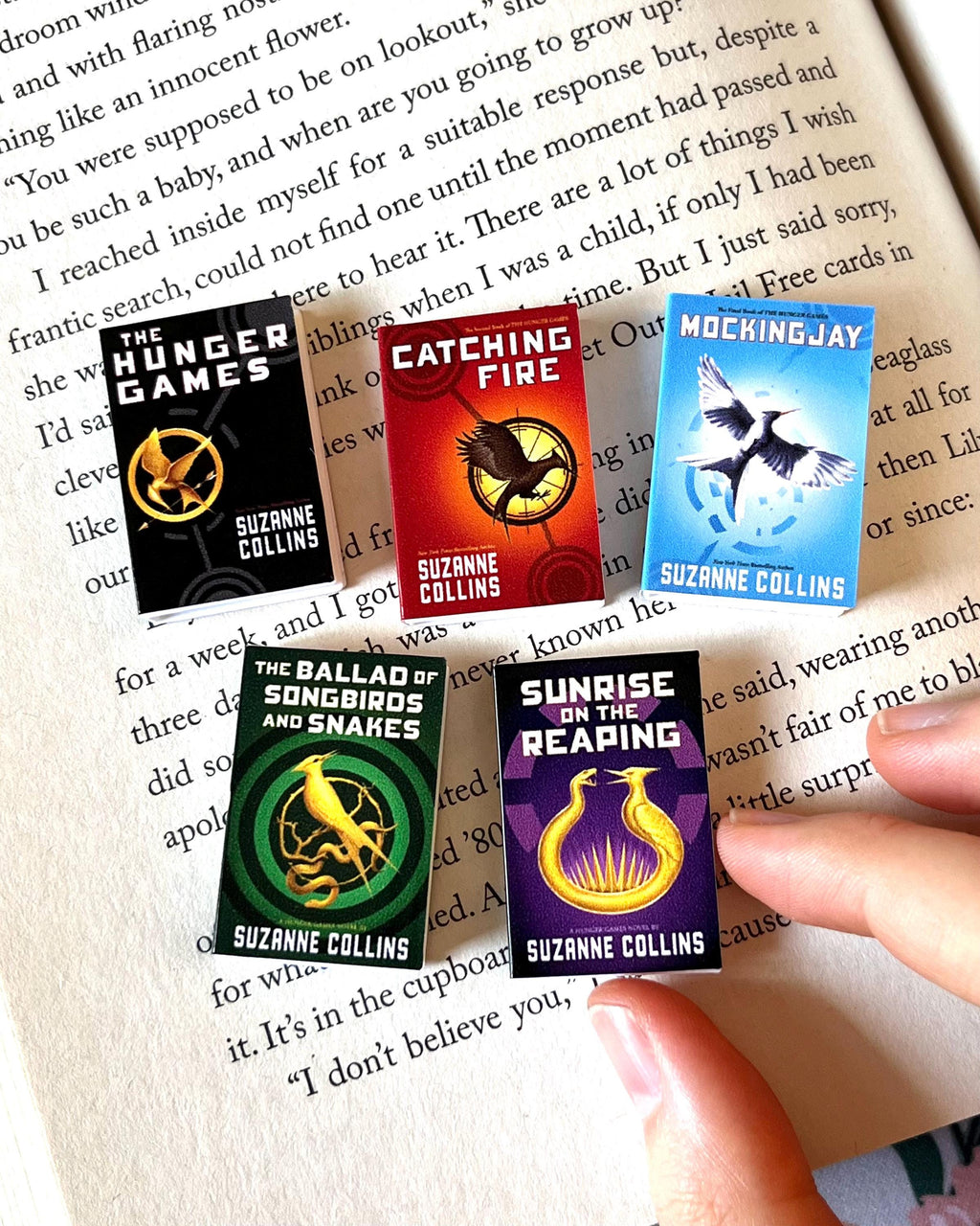 Mini Hunger Games Books (set of 5 mini books)