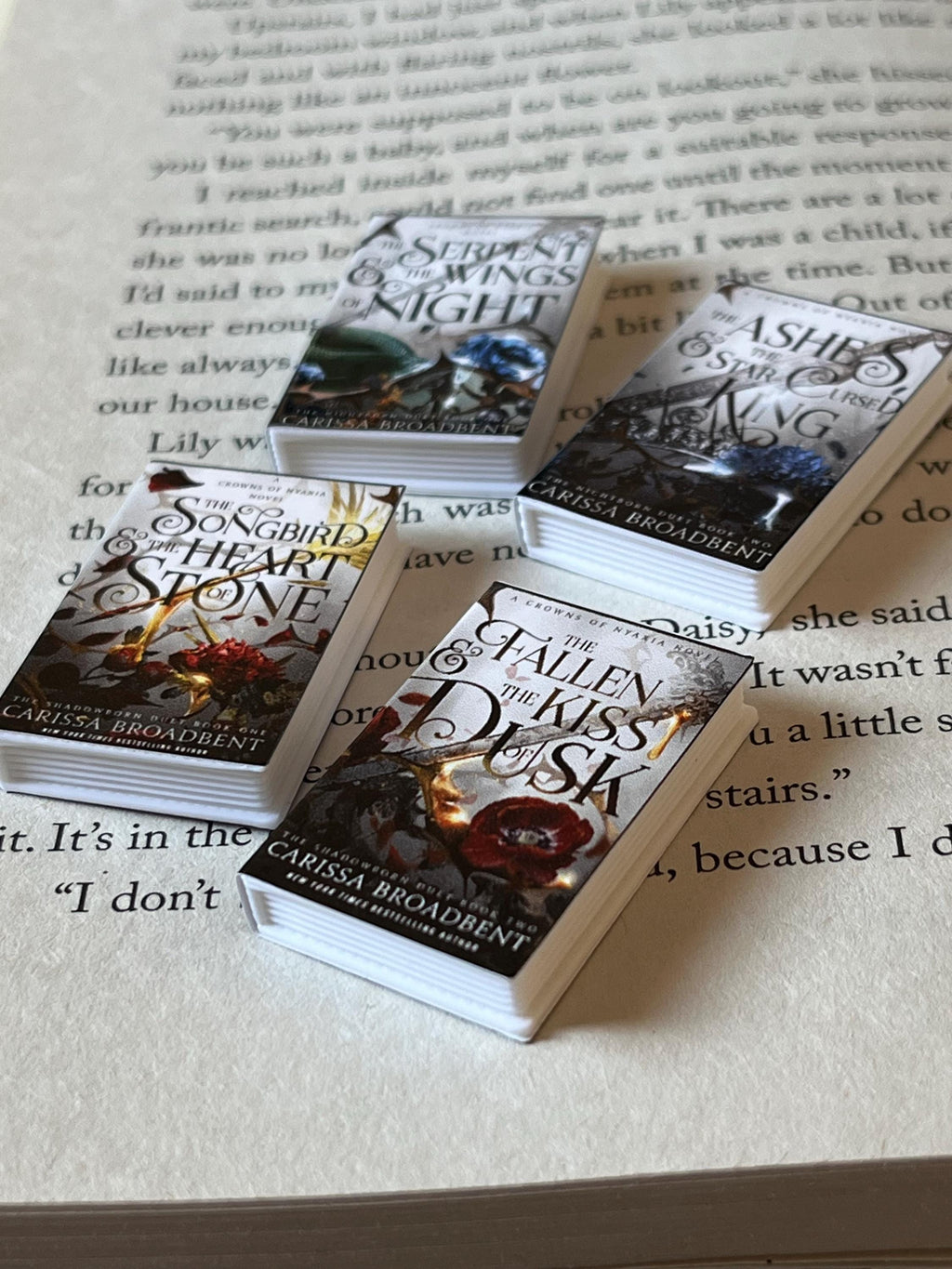 Mini Crowns of Nyaxia Books (set of 4 mini books)
