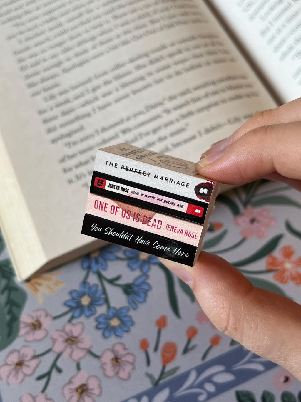 Mini Jeneva Rose Books (set of 4 mini books)
