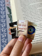Mini Alex Michaelides Books (set of 3 mini books)