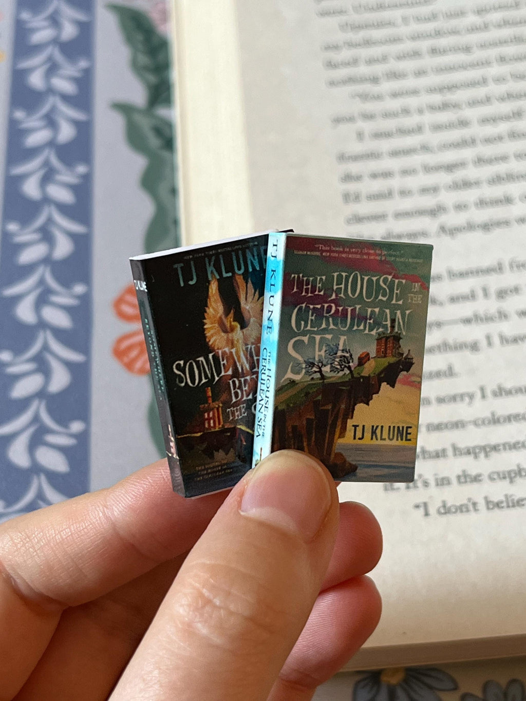 Mini Magnet The House in the Cerulean Sea Books (set of 2 mini books)