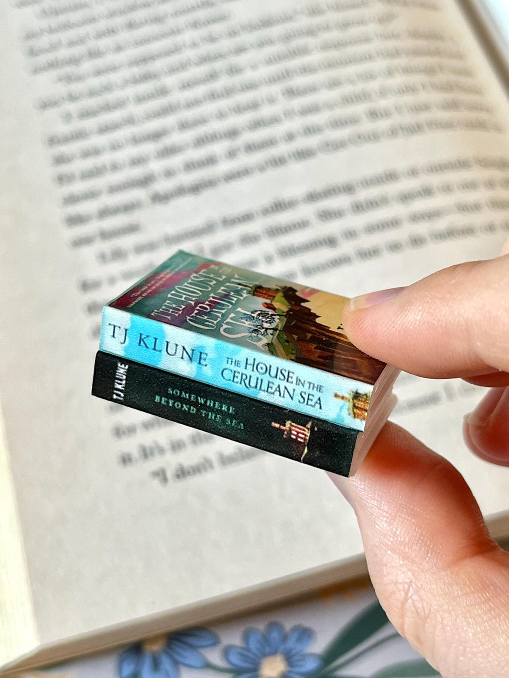 Mini The House in the Cerulean Sea Books (set of 2 mini books)