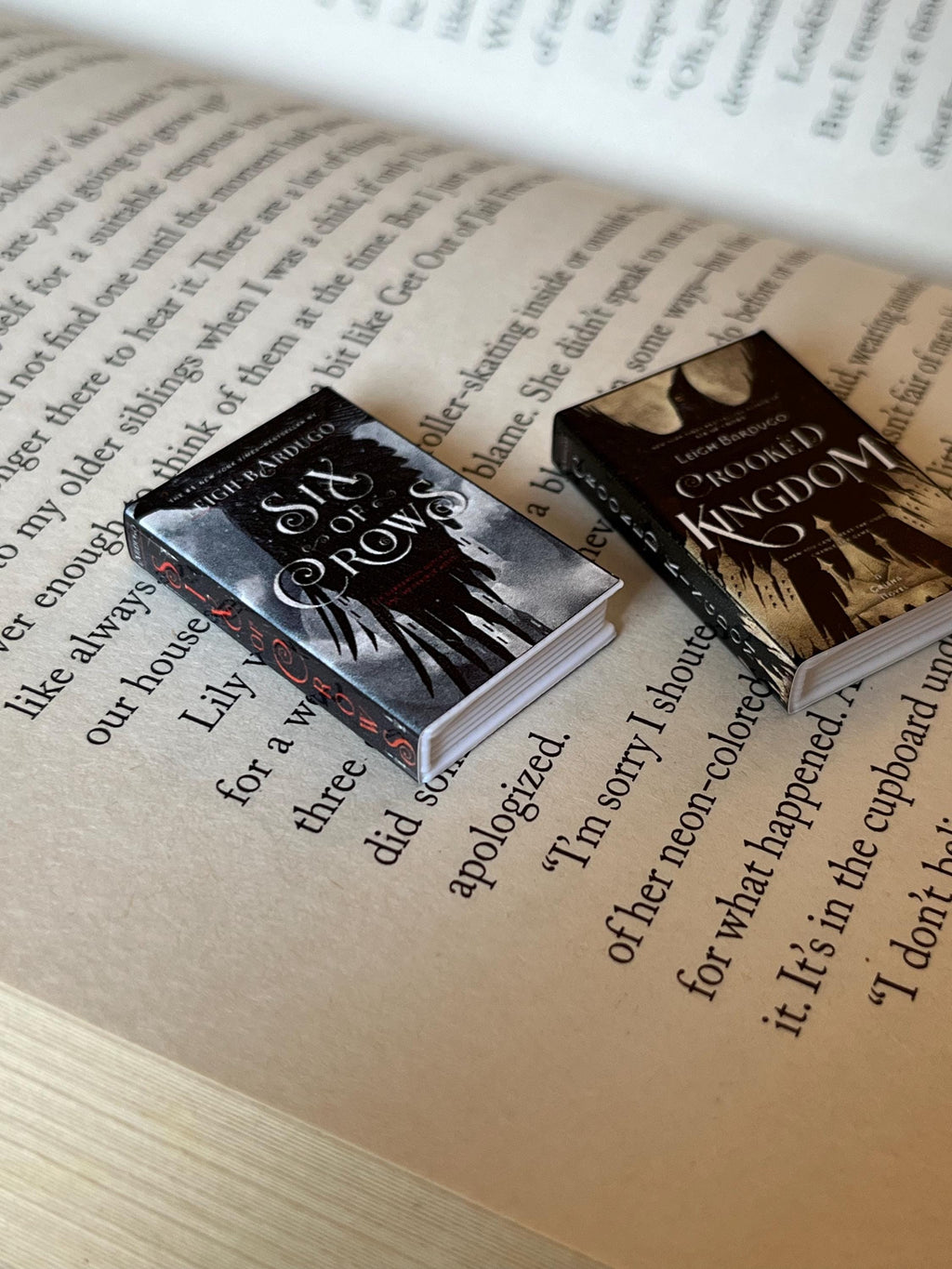 Mini Six of Crows Books (set of 2 mini books)