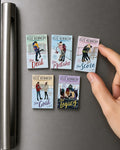 Mini Magnet Off Campus Books (set of 5 mini books)