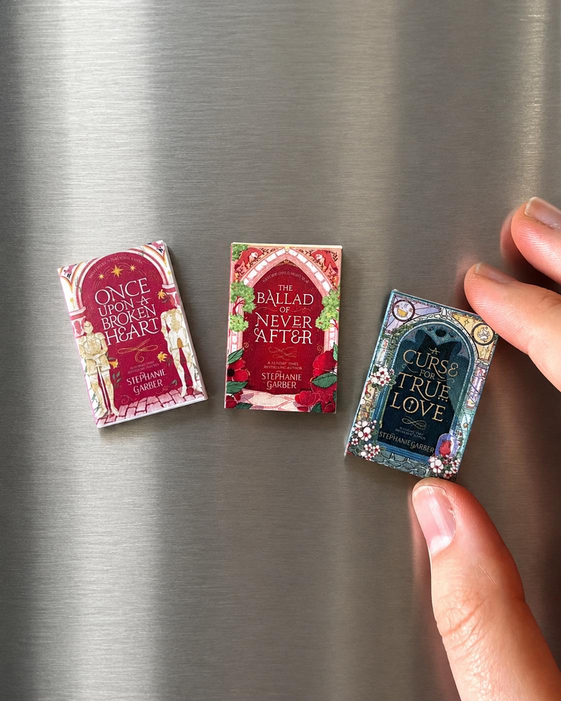 Mini Magnet Once Upon a Broken Heart Books (set of 3 mini books)