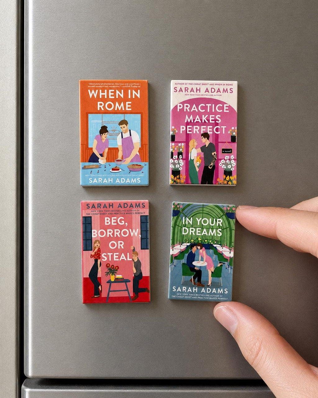 Mini Magnet When in Rome Books (set of 4 mini books)