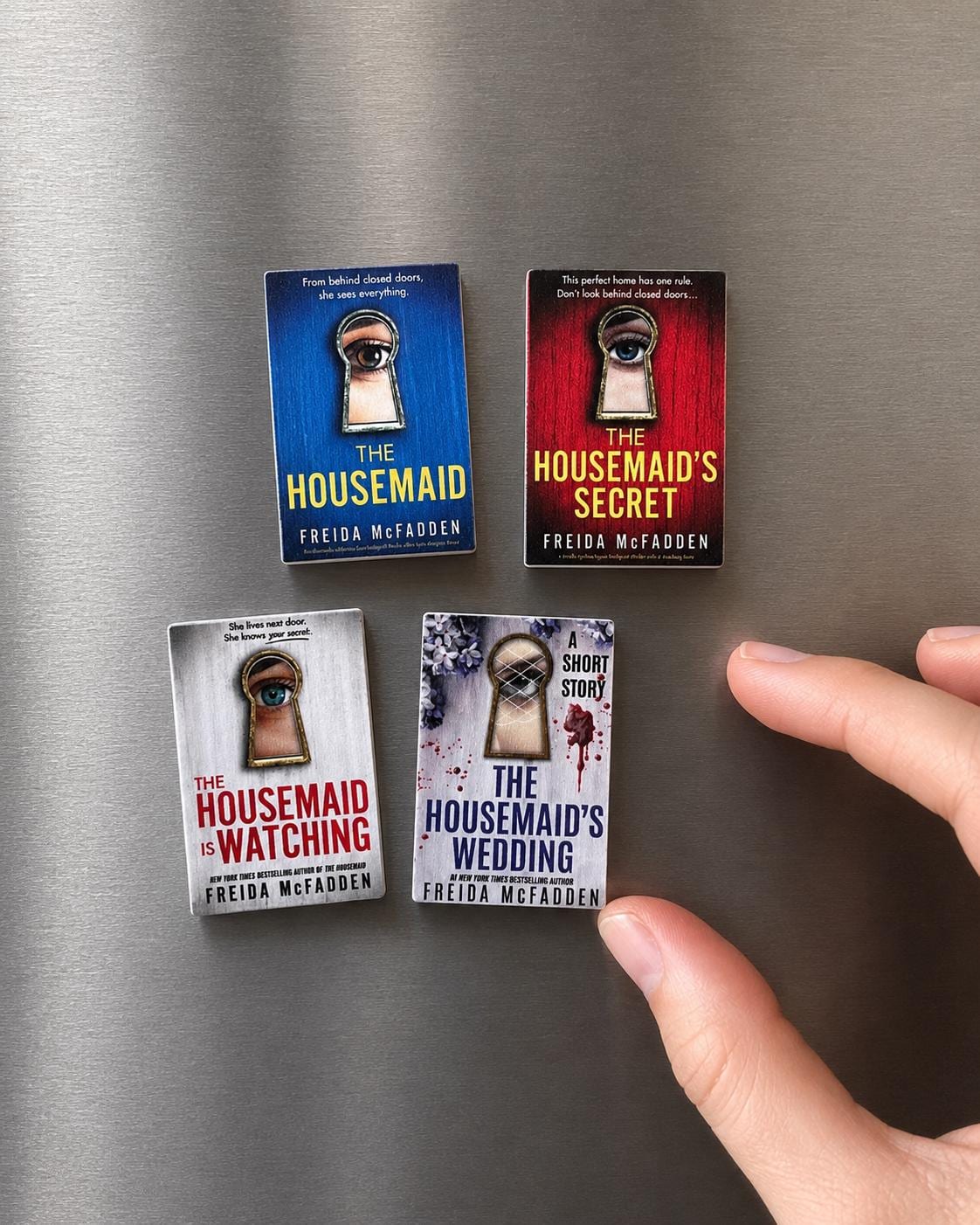 Mini Magnet The Housemaid Books (set of 4 mini books)