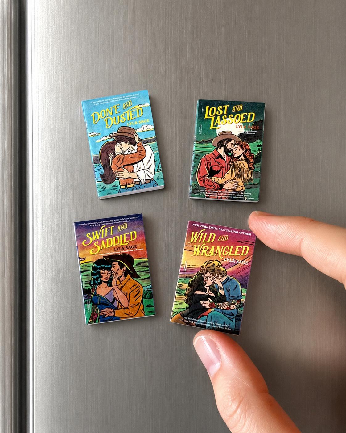 Mini Magnet Done and Dusted Books (set of 4 mini books)