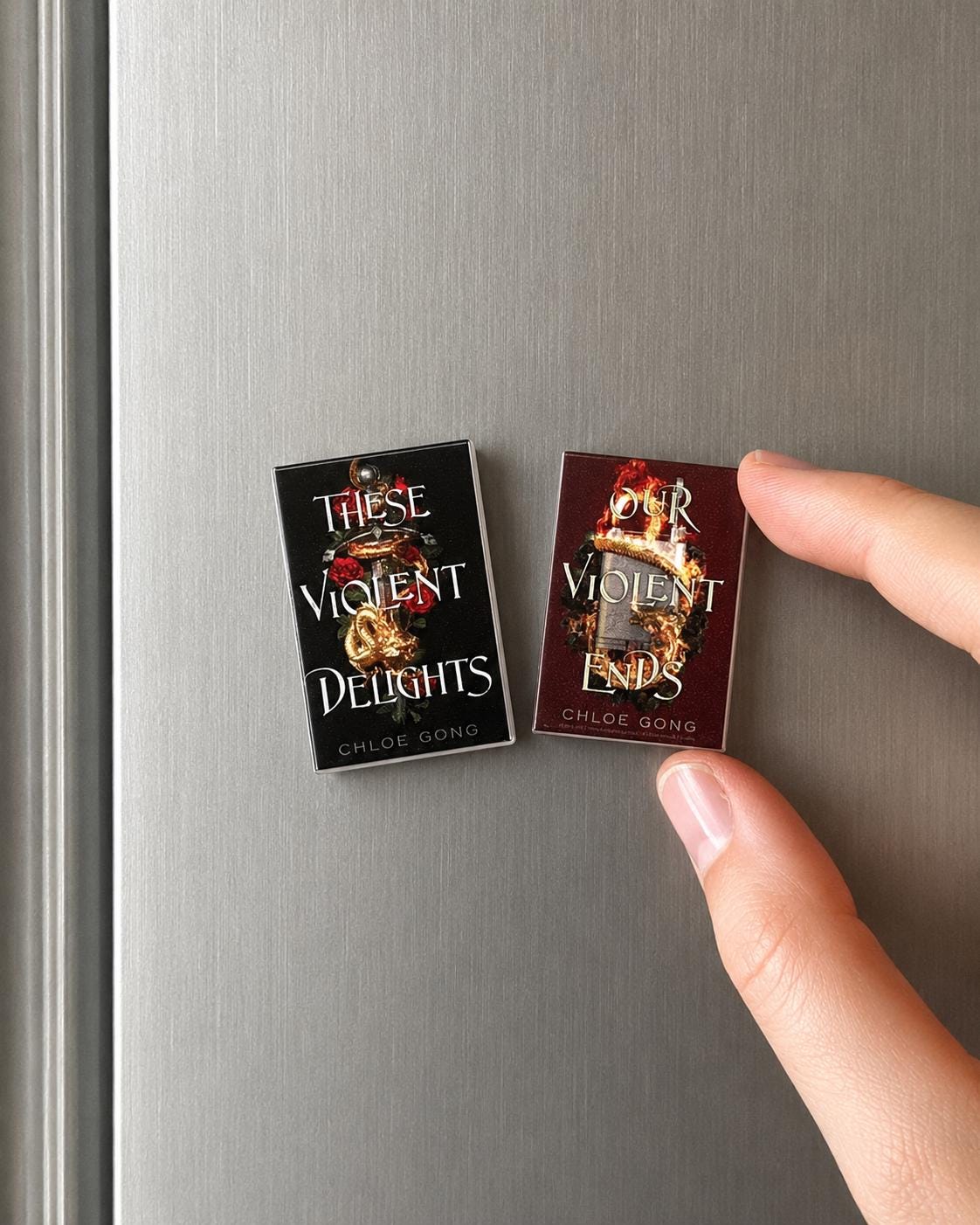 Mini Magnet Secret Shanghai Books (set of 2 mini books)
