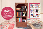 Deluxe MINI Bookshelf with Drawer