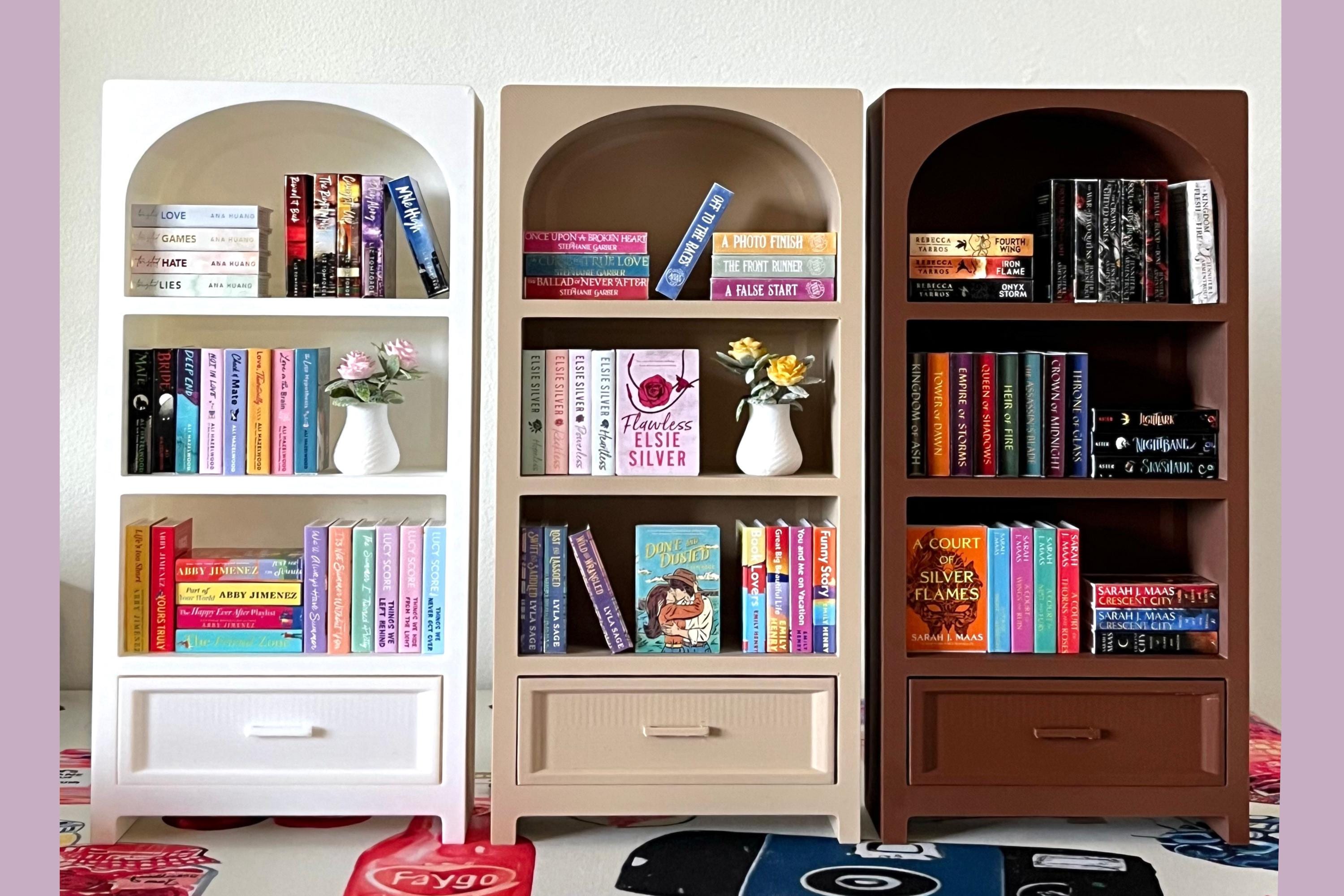 Deluxe MINI Bookshelf with Drawer