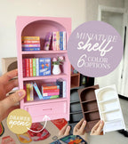 Deluxe MINI Bookshelf with Drawer