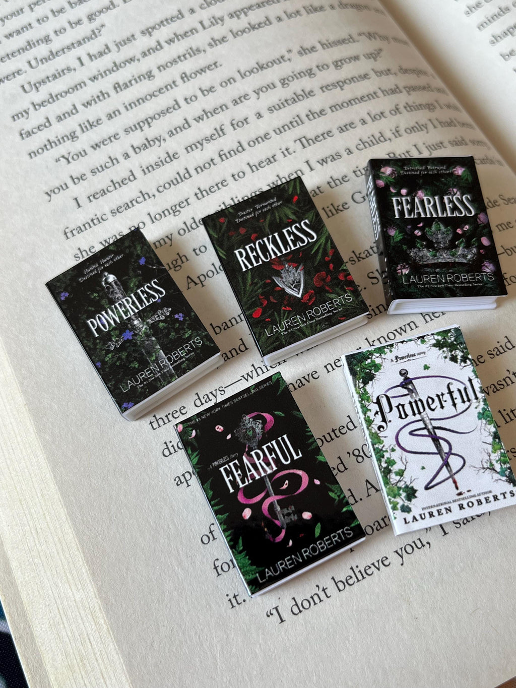 Mini Powerless Books (set of 5 mini books)