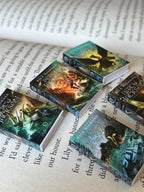 Mini Magnet Percy Jackson Books (set of 5 mini books)