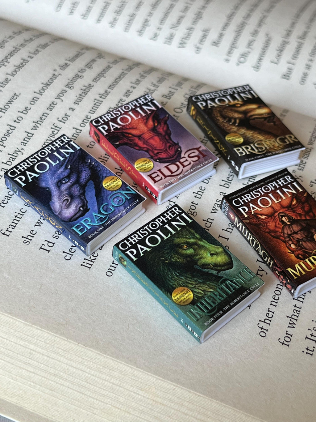Mini Eragon Books (set of 5 mini books)