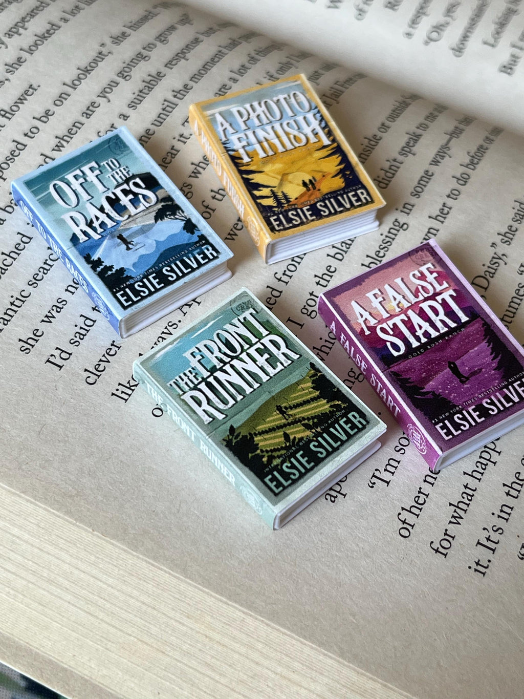 Mini Magnet Gold Rush Ranch Books (set of 4 mini books)