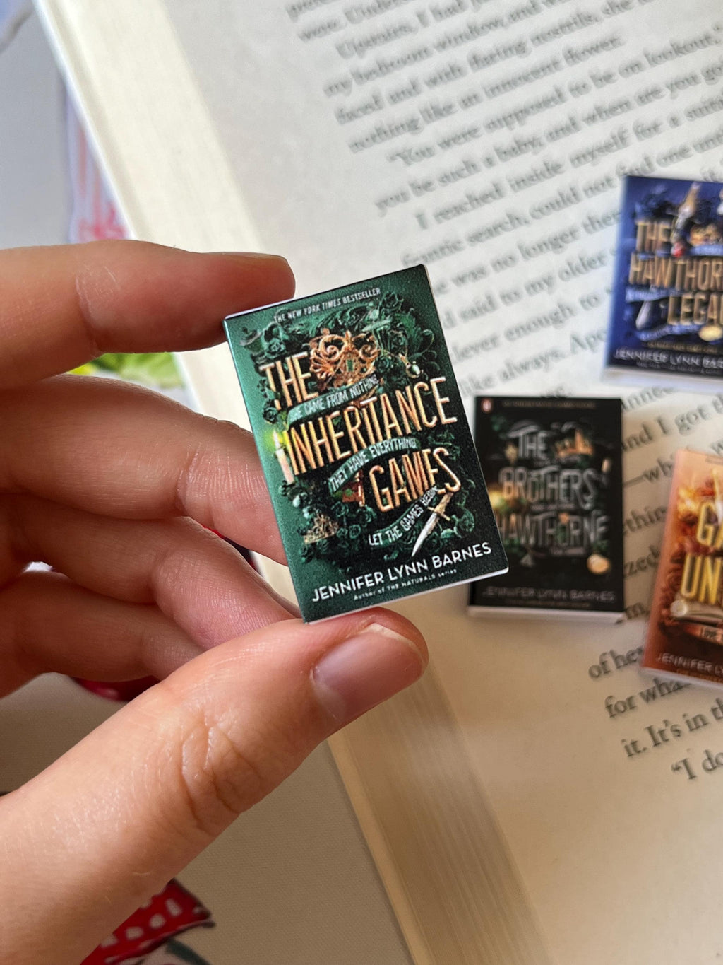 Mini Inheritance Games Books (set of 5 mini books)