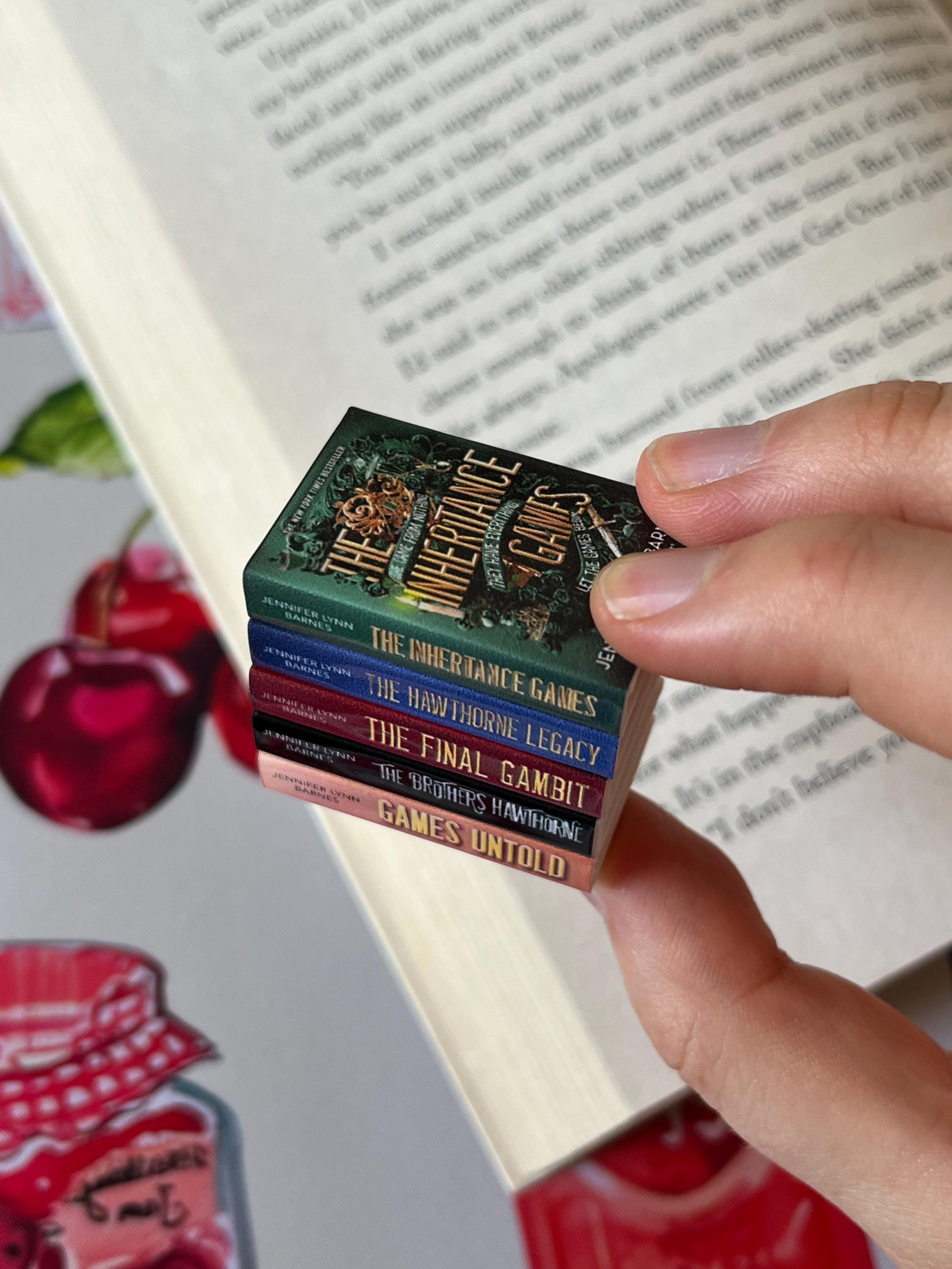 Mini Magnet Inheritance Games Books (set of 5 mini books)