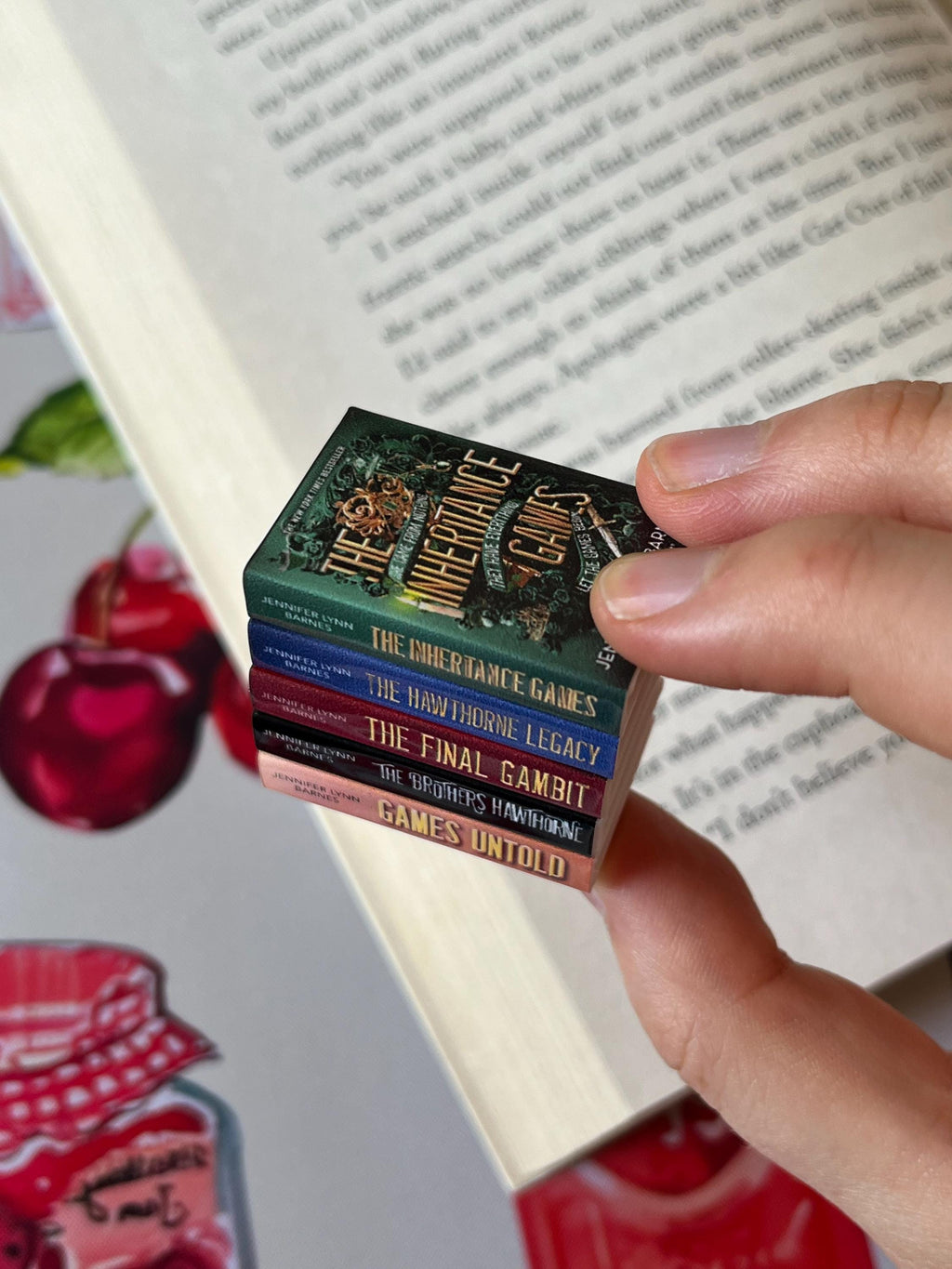 Mini Inheritance Games Books (set of 5 mini books)
