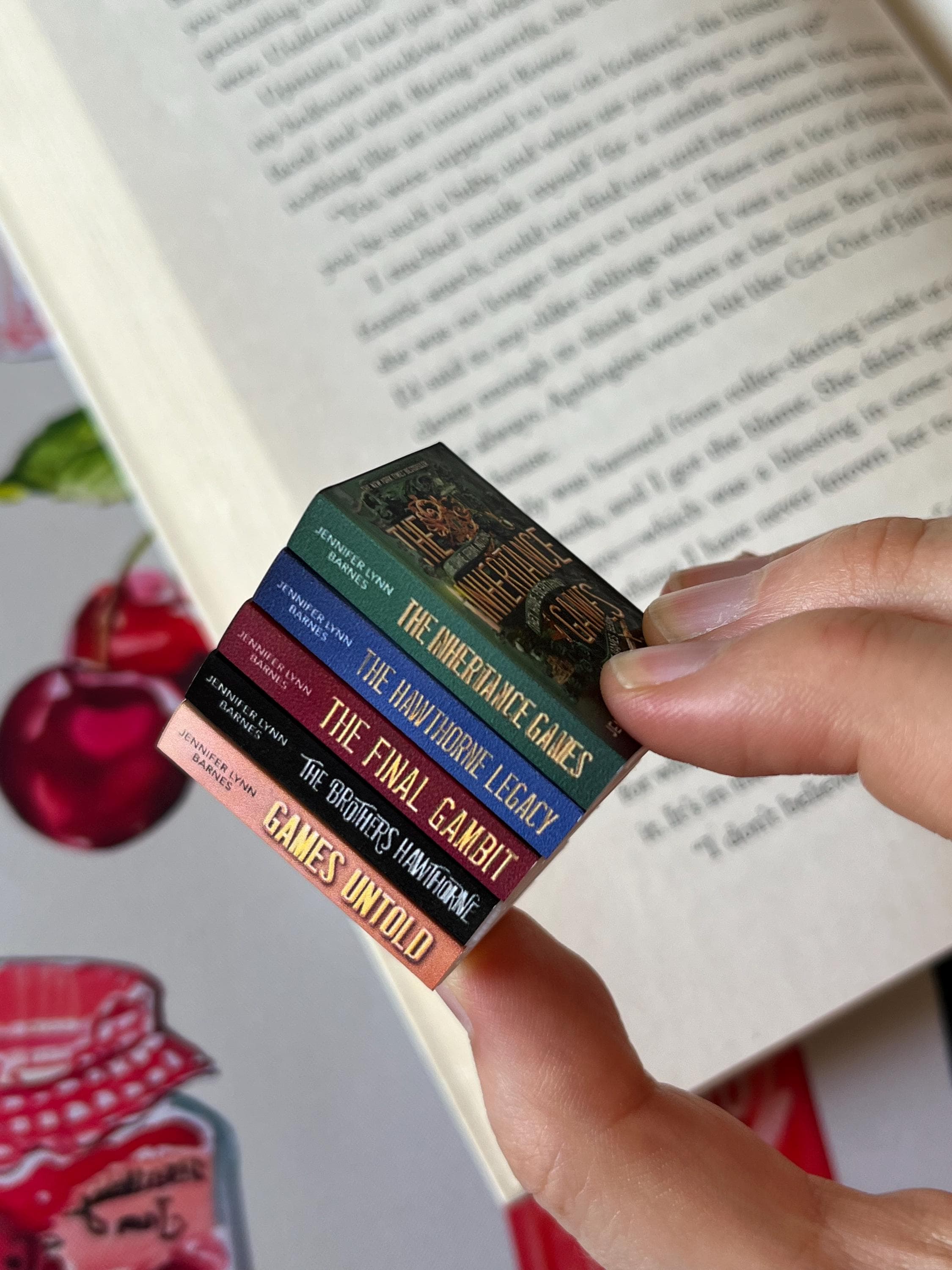 Mini Inheritance Games Books (set of 5 mini books)