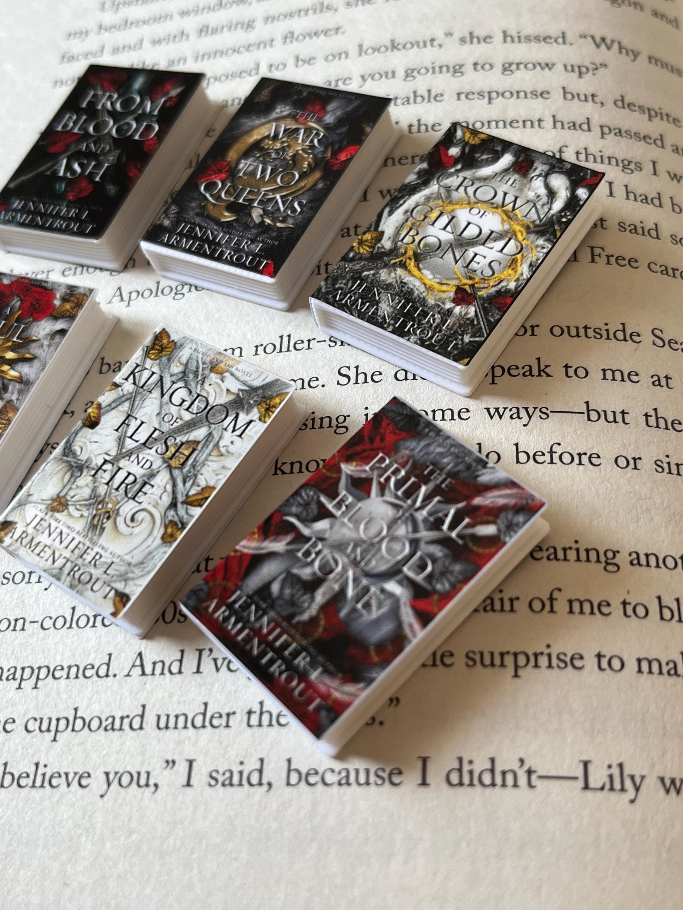 Mini Magnet From Blood & Ash Books (set of 6 mini books)