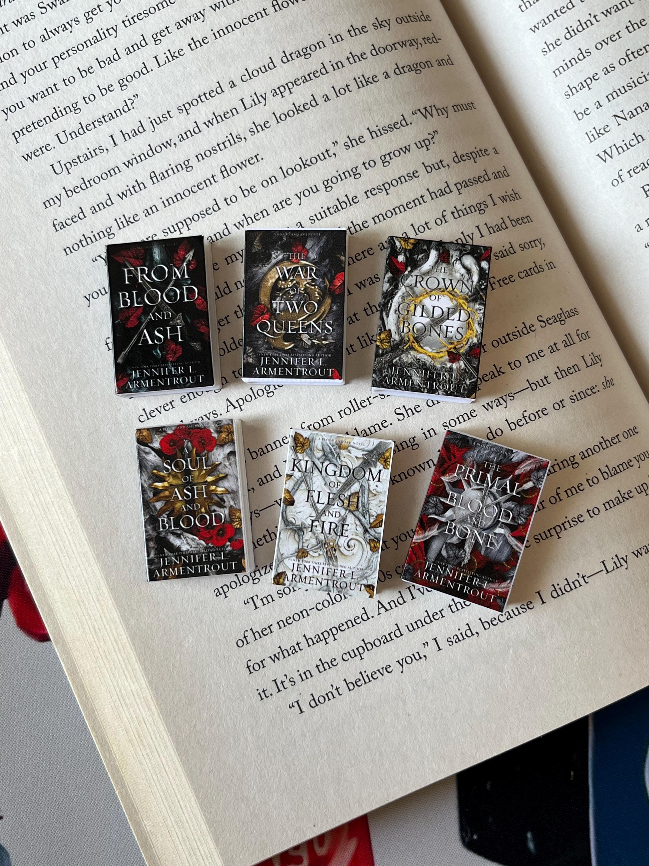 Mini Magnet From Blood & Ash Books (set of 6 mini books)
