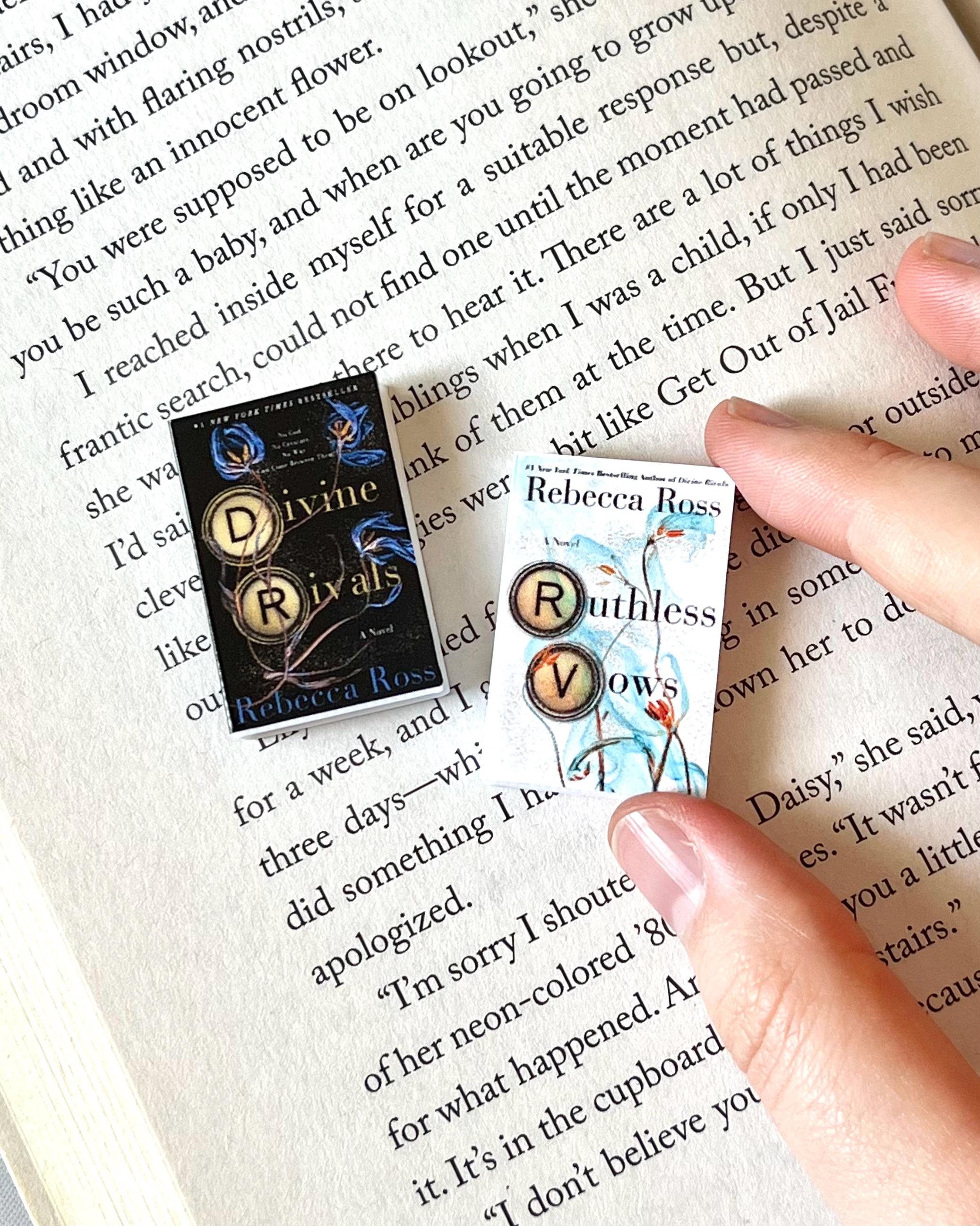 Mini Divine Rivals Books (set of 2 mini books)