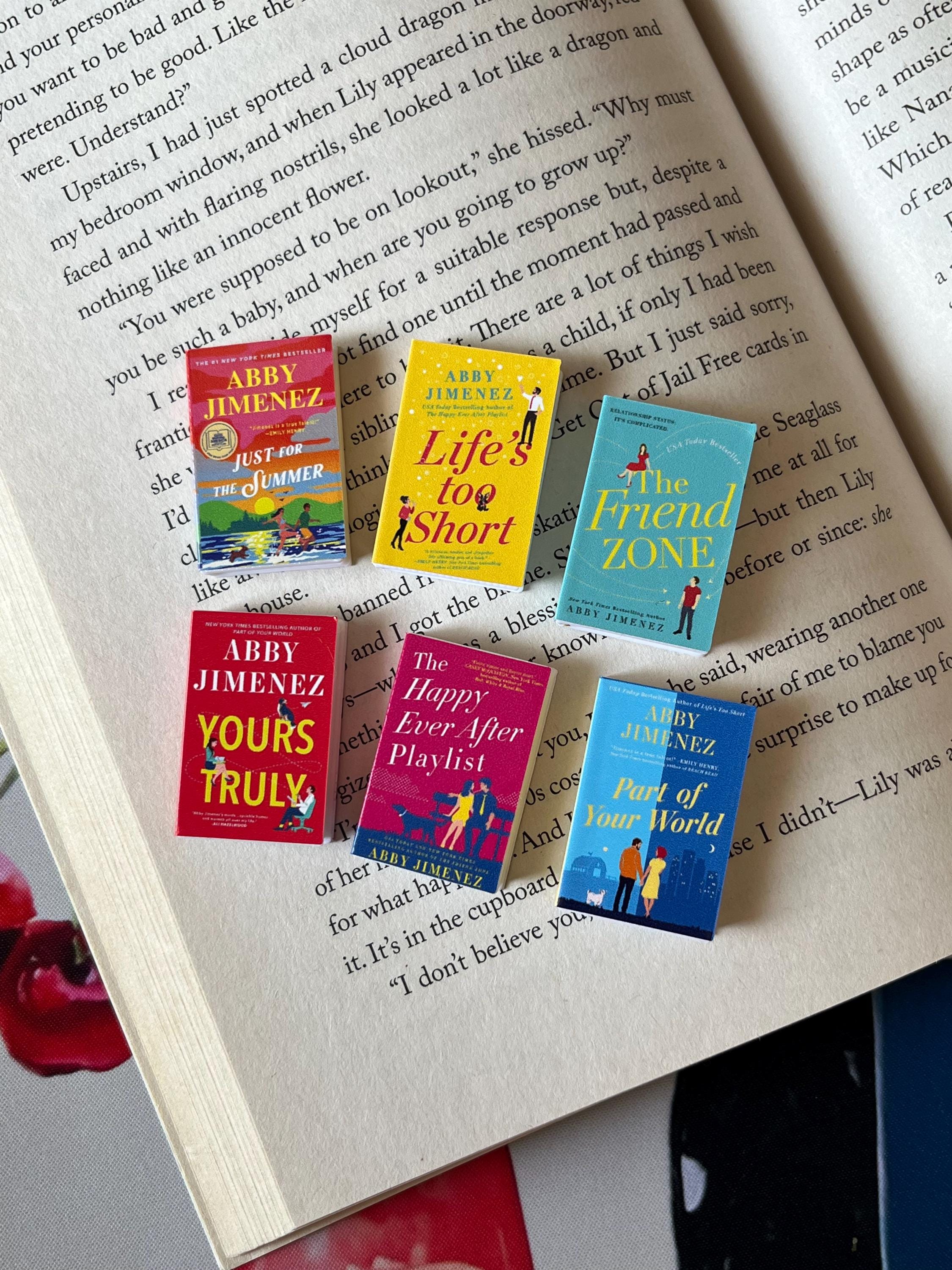 Mini Magnet Abby Jimenez Books (set of 6 mini books)