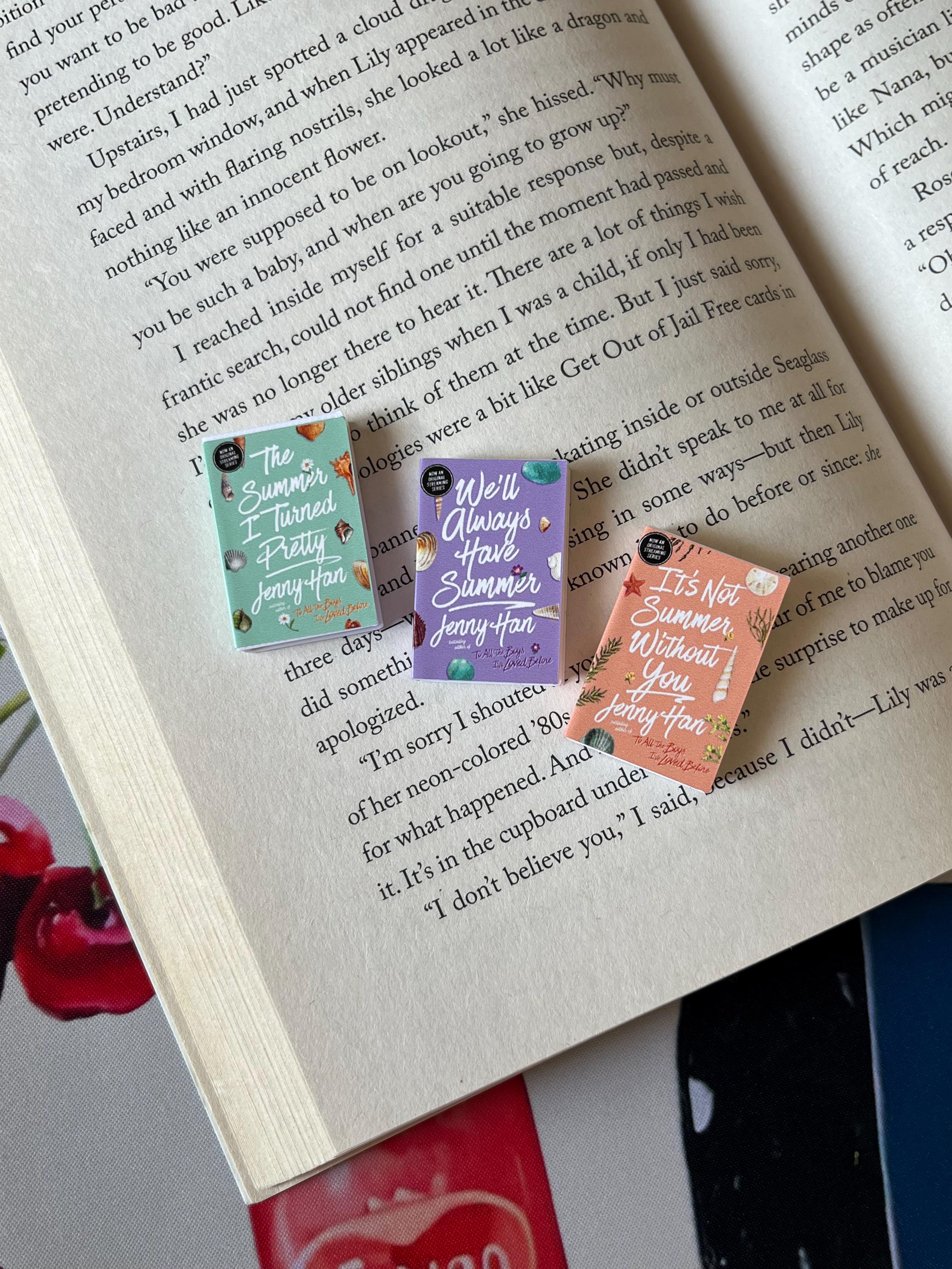 Mini Magnet TSITP Books (set of 3 mini books)