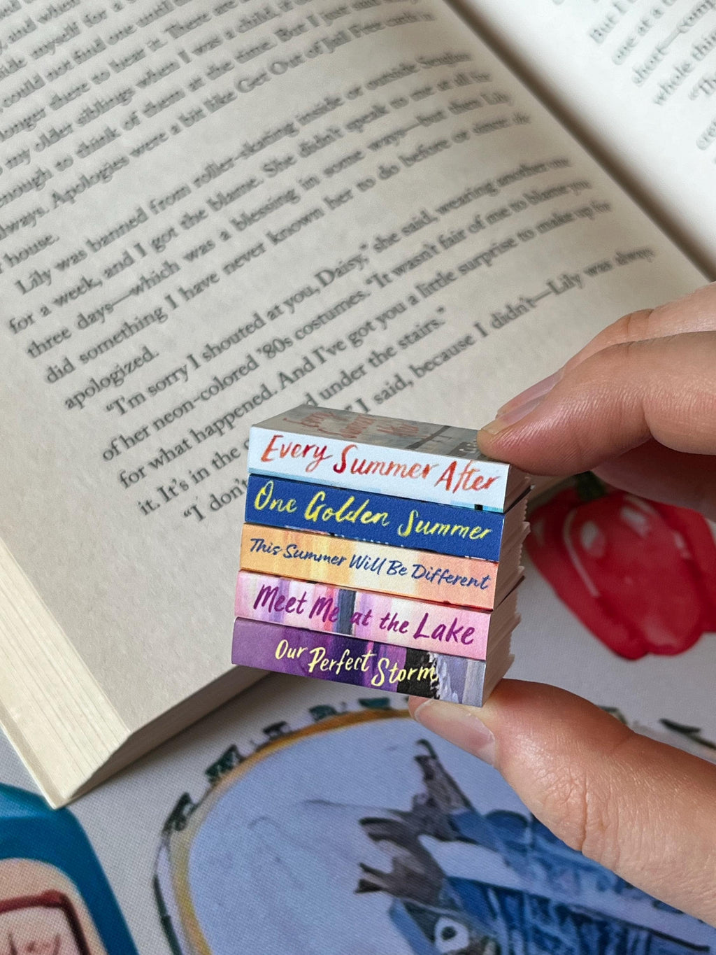 Mini Carley Fortune Books (set of 5 mini books)
