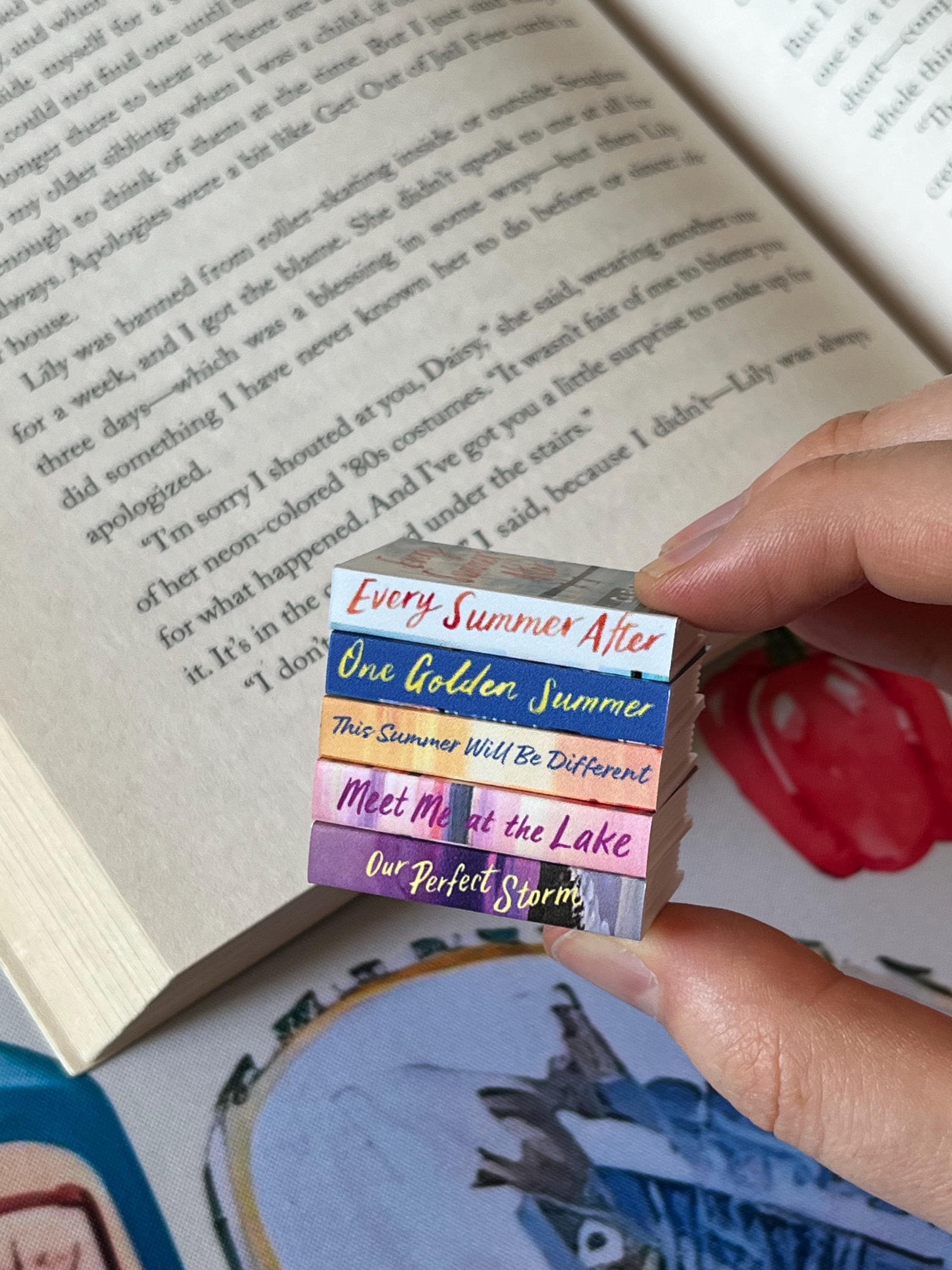 Mini Carley Fortune Books (set of 5 mini books)