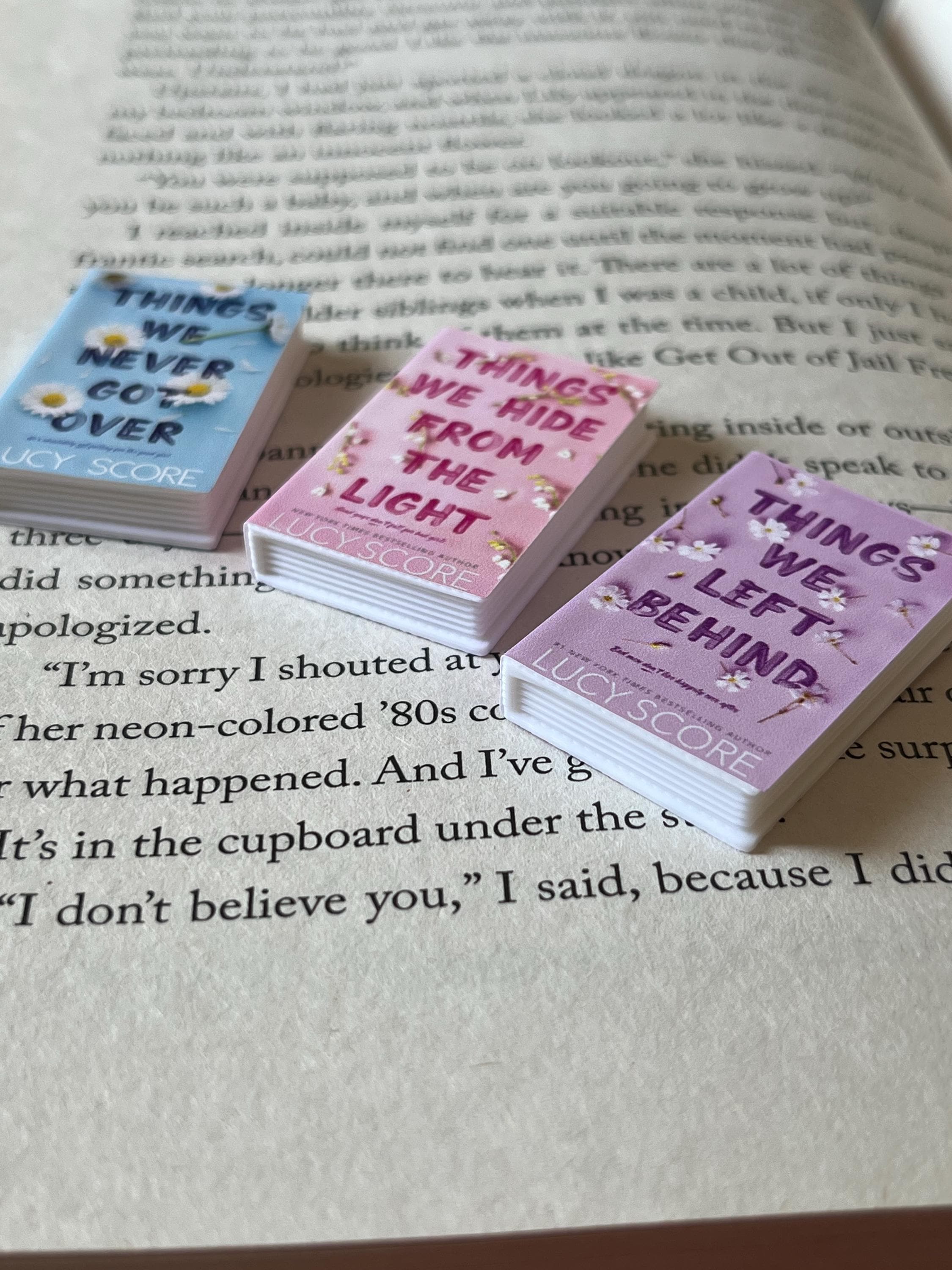 Mini Magnet Knockemout Books (set of 3 mini books)