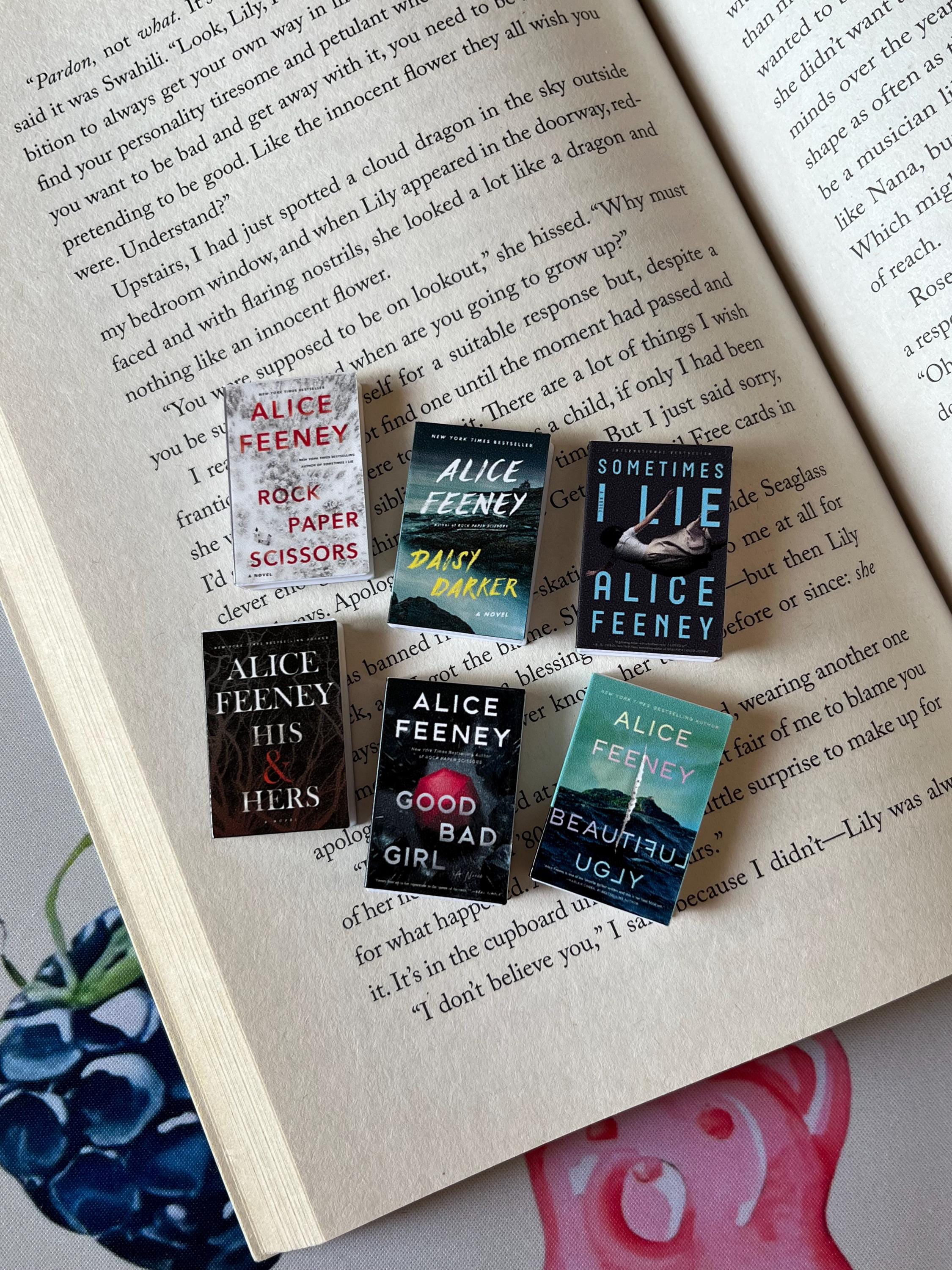 Mini Alice Feeney Books (set of 6 mini books)