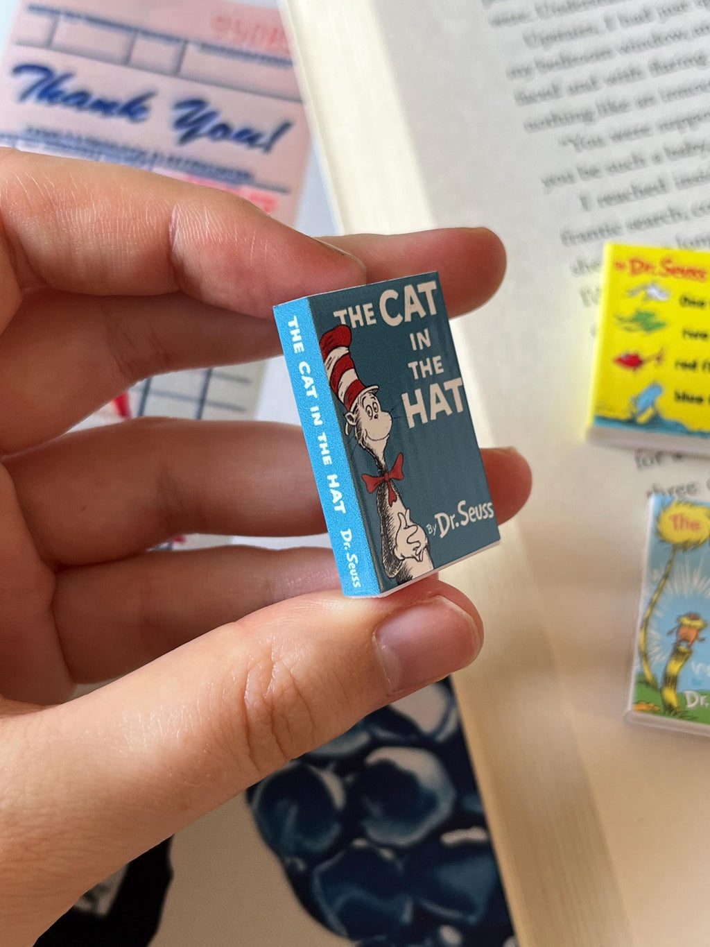 Mini Magnet Dr. Suess Books (set of 7 mini books)